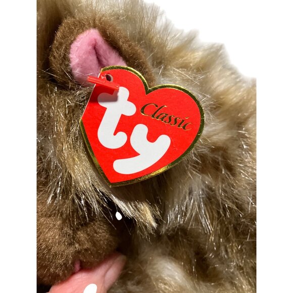 Ty Classic Plush Monkey "Cartwheels" 2004 14" Tall - Picture 5 of 16